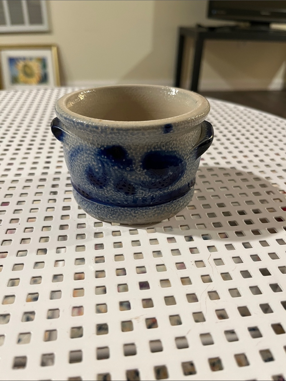 VINTAGE German salt glazed pot
